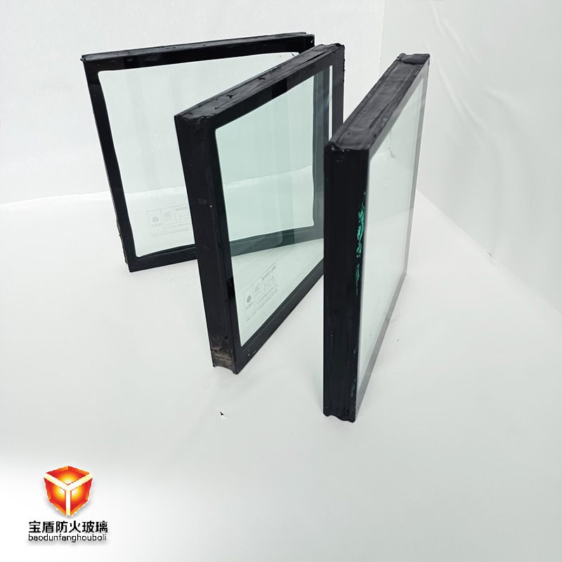 纳米水晶硅防火玻璃