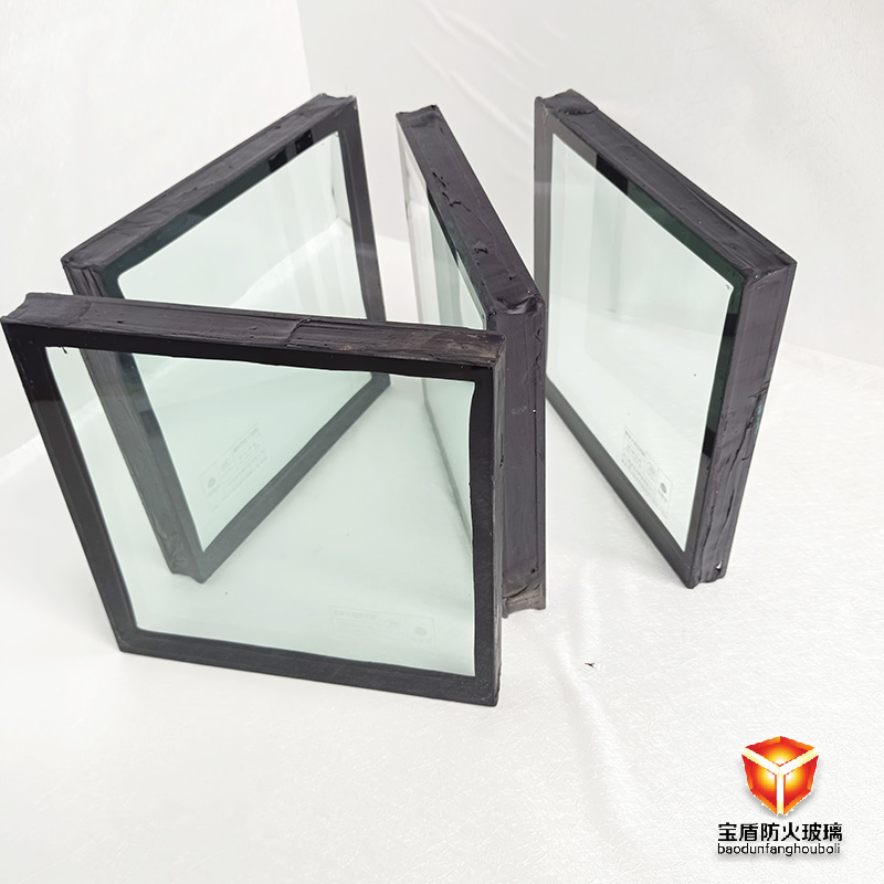 纳米水晶硅防火玻璃