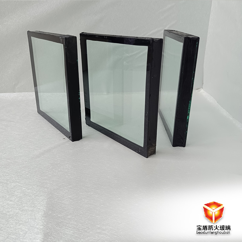 纳米水晶硅防火玻璃