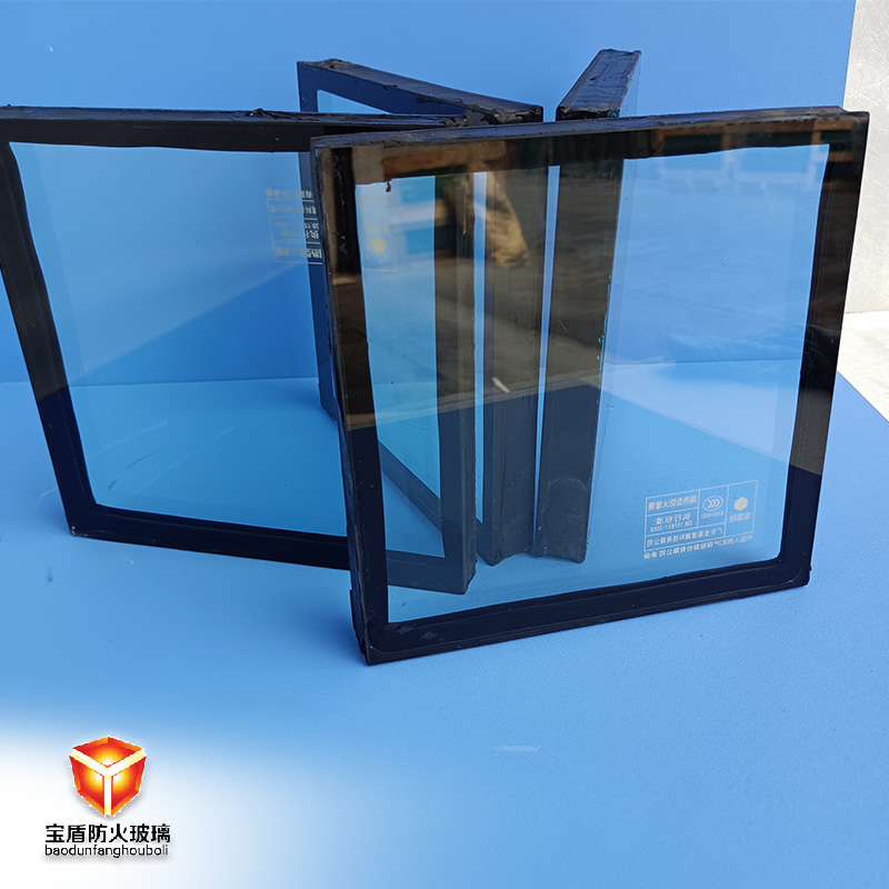 纳米水晶硅防火玻璃