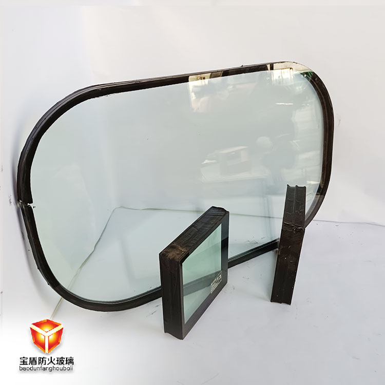 25mm纳米水晶硅防火玻璃复合隔热防火玻璃
