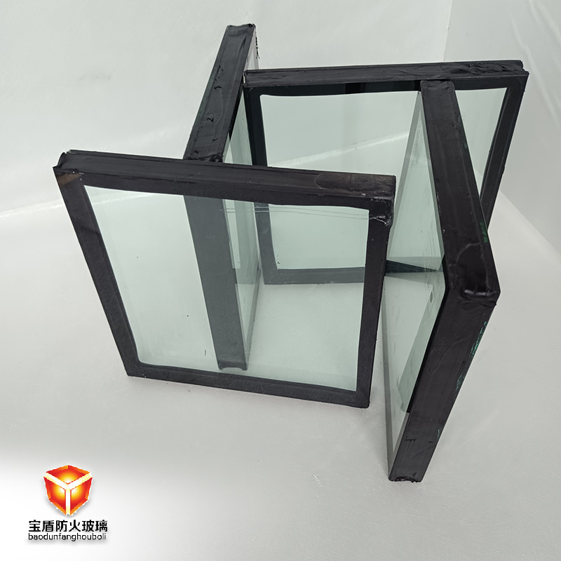纳米水晶硅防火玻璃