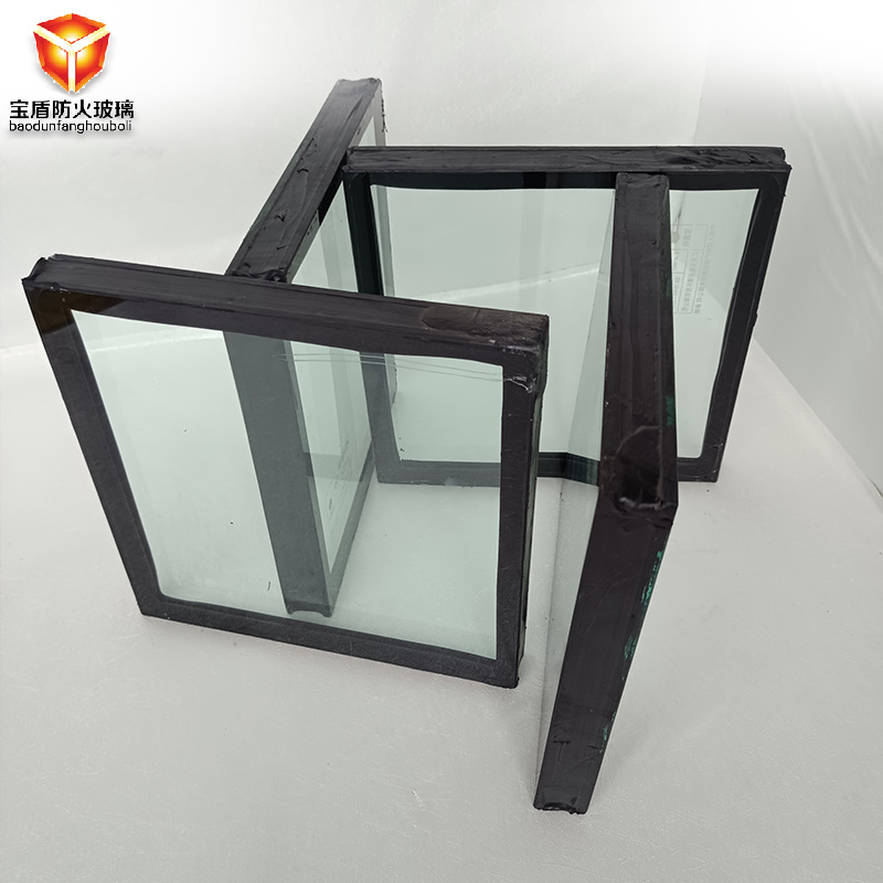 纳米水晶硅防火玻璃