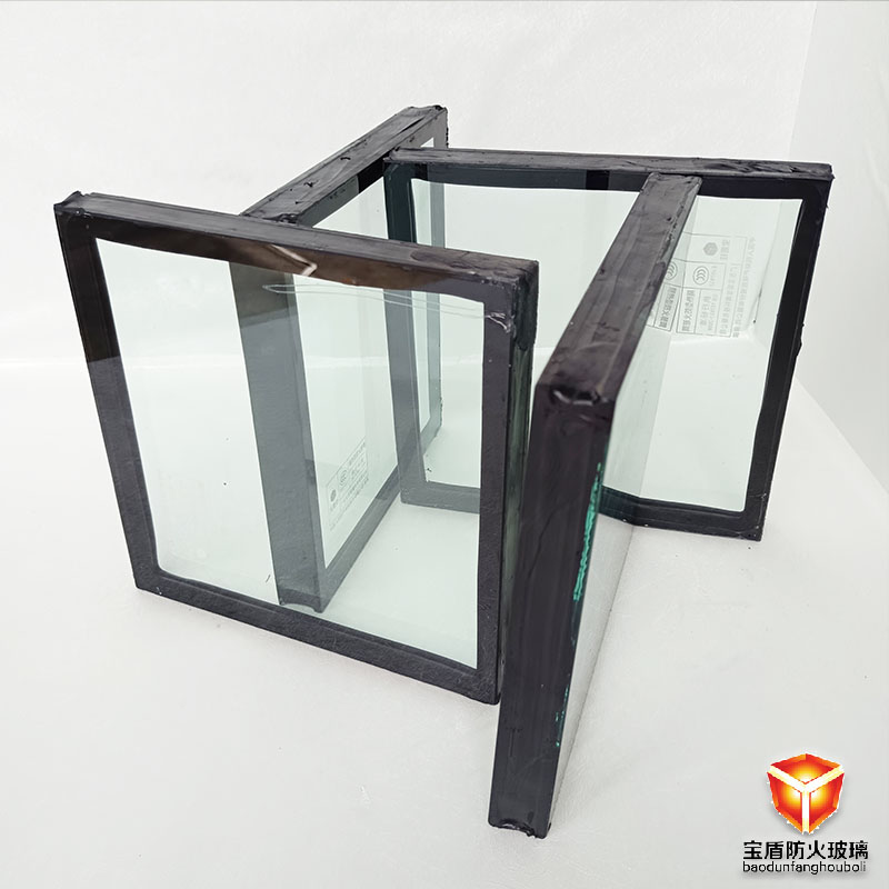 纳米水晶硅防火玻璃