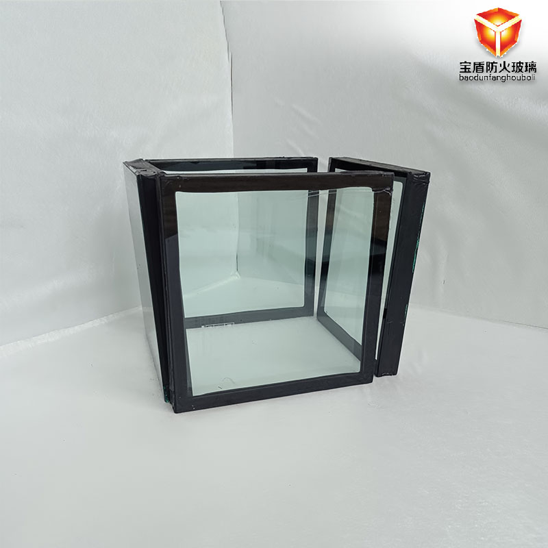 纳米水晶硅防火玻璃