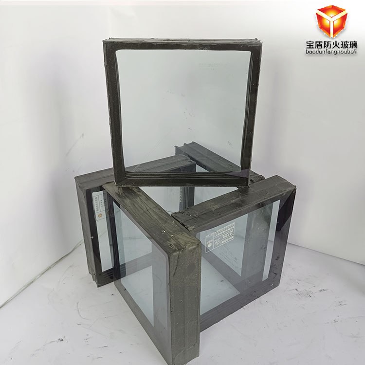 纳米水晶硅防火玻璃