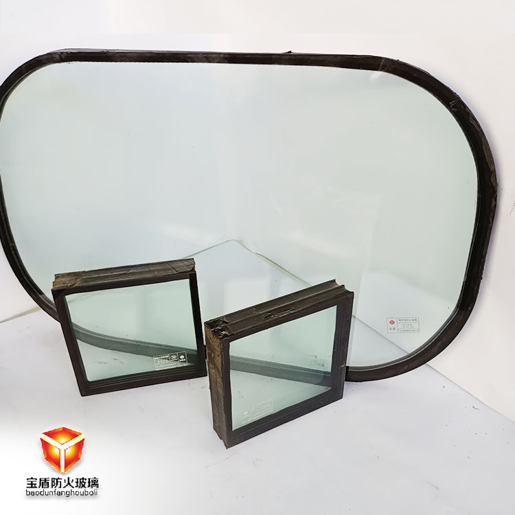纳米水晶硅防火玻璃