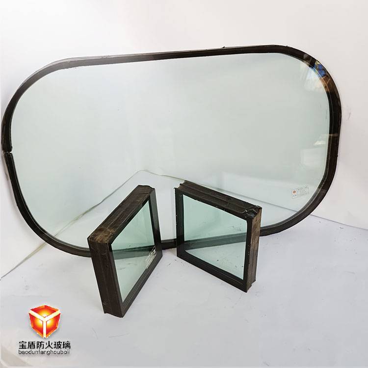 纳米水晶硅防火玻璃