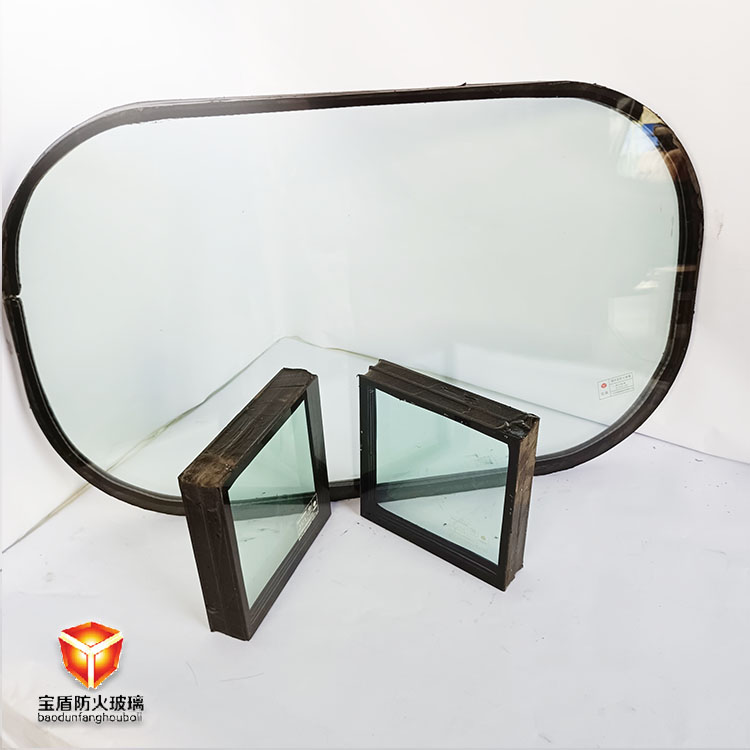 纳米水晶硅防火玻璃