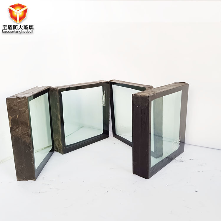 纳米水晶硅防火玻璃