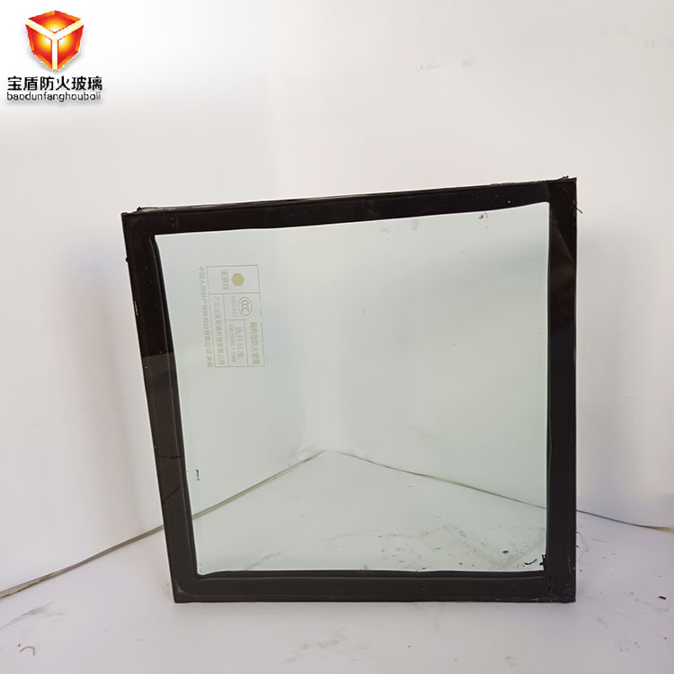 纳米水晶硅防火玻璃
