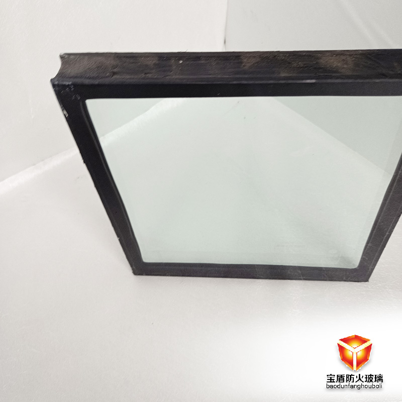 纳米水晶硅防火玻璃