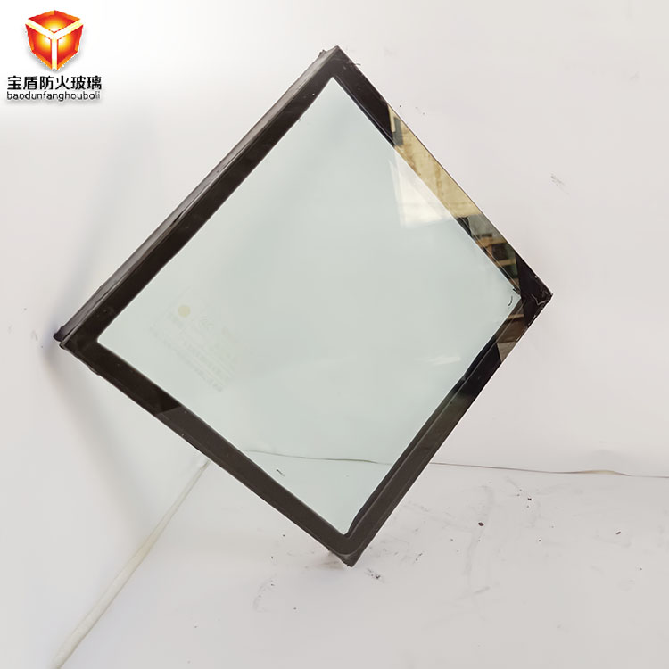 纳米水晶硅防火玻璃