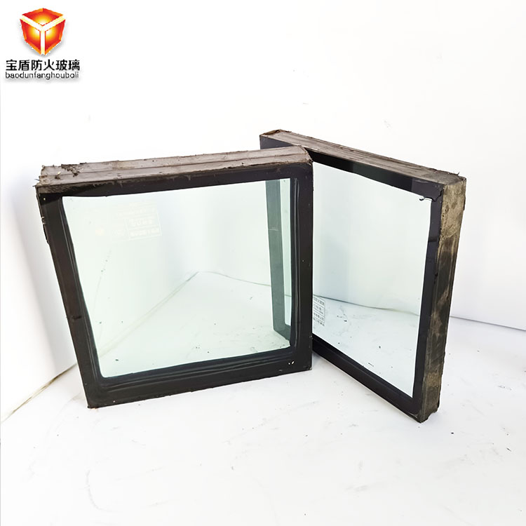 纳米水晶硅防火玻璃