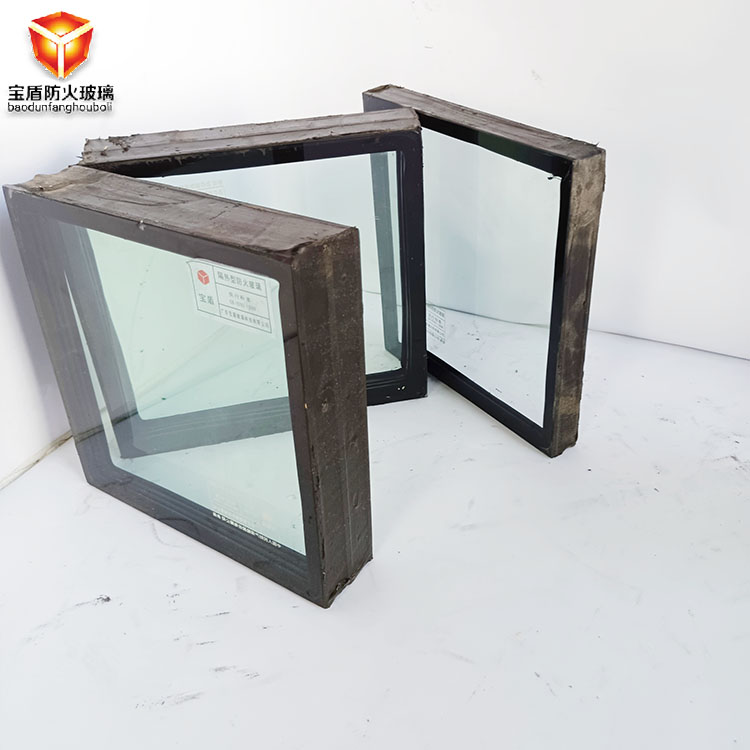 纳米水晶硅防火玻璃