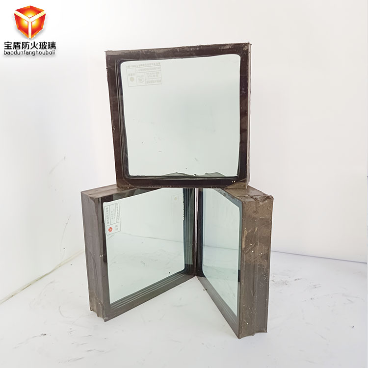 纳米水晶硅防火玻璃