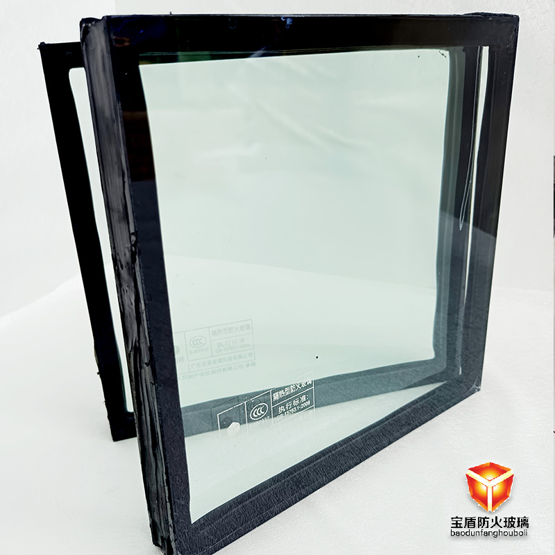 纳米水晶硅防火玻璃