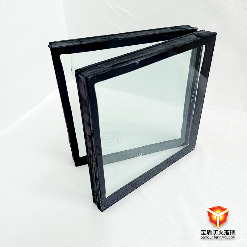 纳米水晶硅防火玻璃