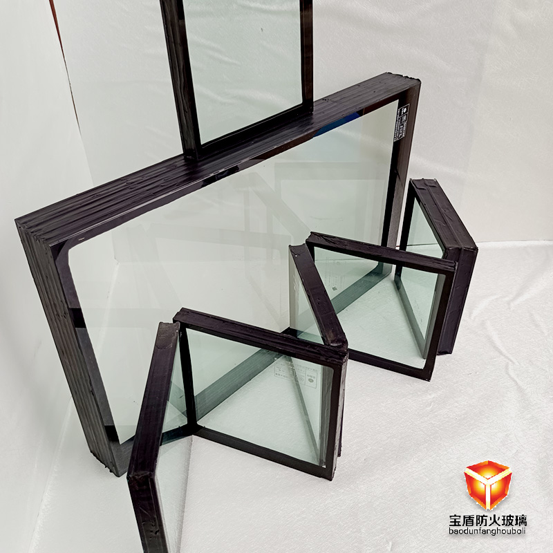 纳米水晶硅防火玻璃