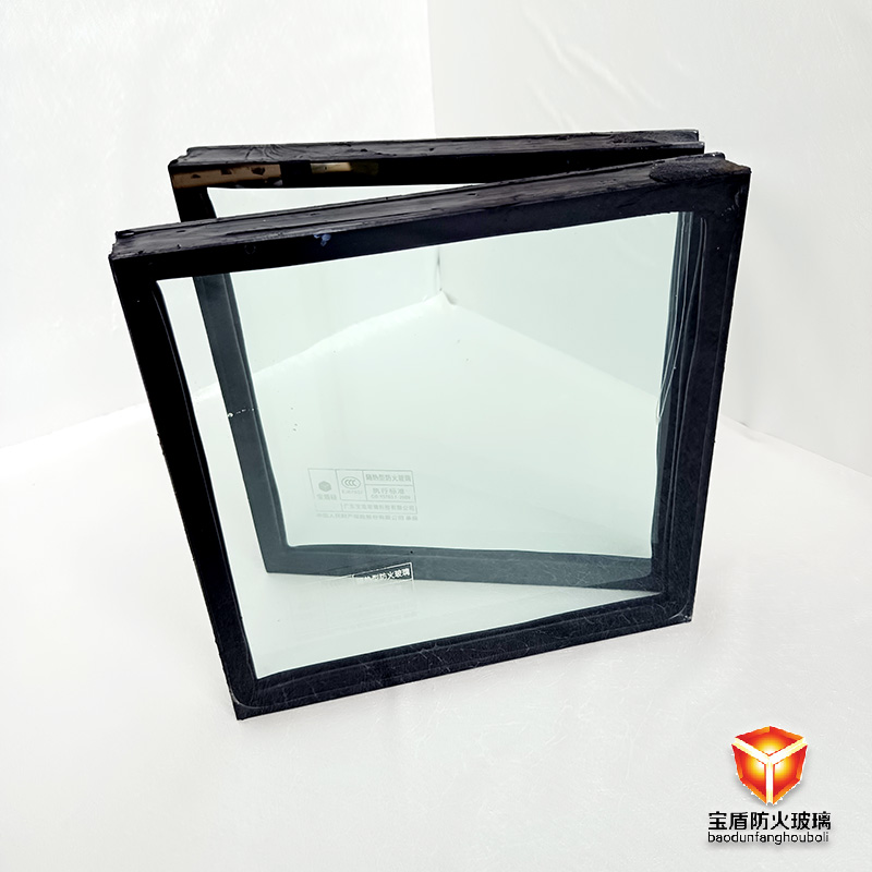 纳米水晶硅防火玻璃