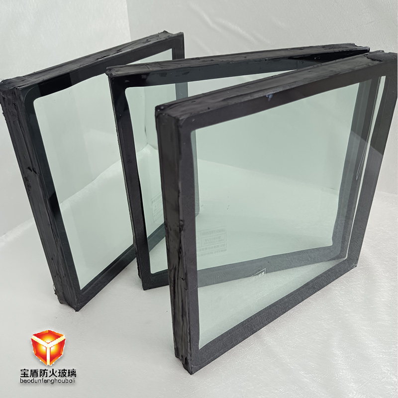纳米水晶硅防火玻璃